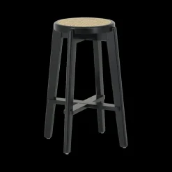 Ygo Barstoel OLAF Beech Wood Black ZH66| Barkrukken