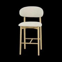 Ygo Barstoel SIGNY Ash Wood Natural ZH65| Barkrukken