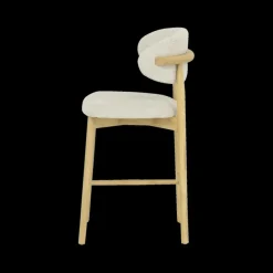 Ygo Barstoel SIGNY Ash Wood Natural ZH65| Barkrukken