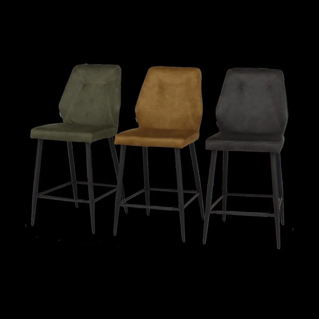 Ygo Barstoel SPENCER Cognac| Barkrukken