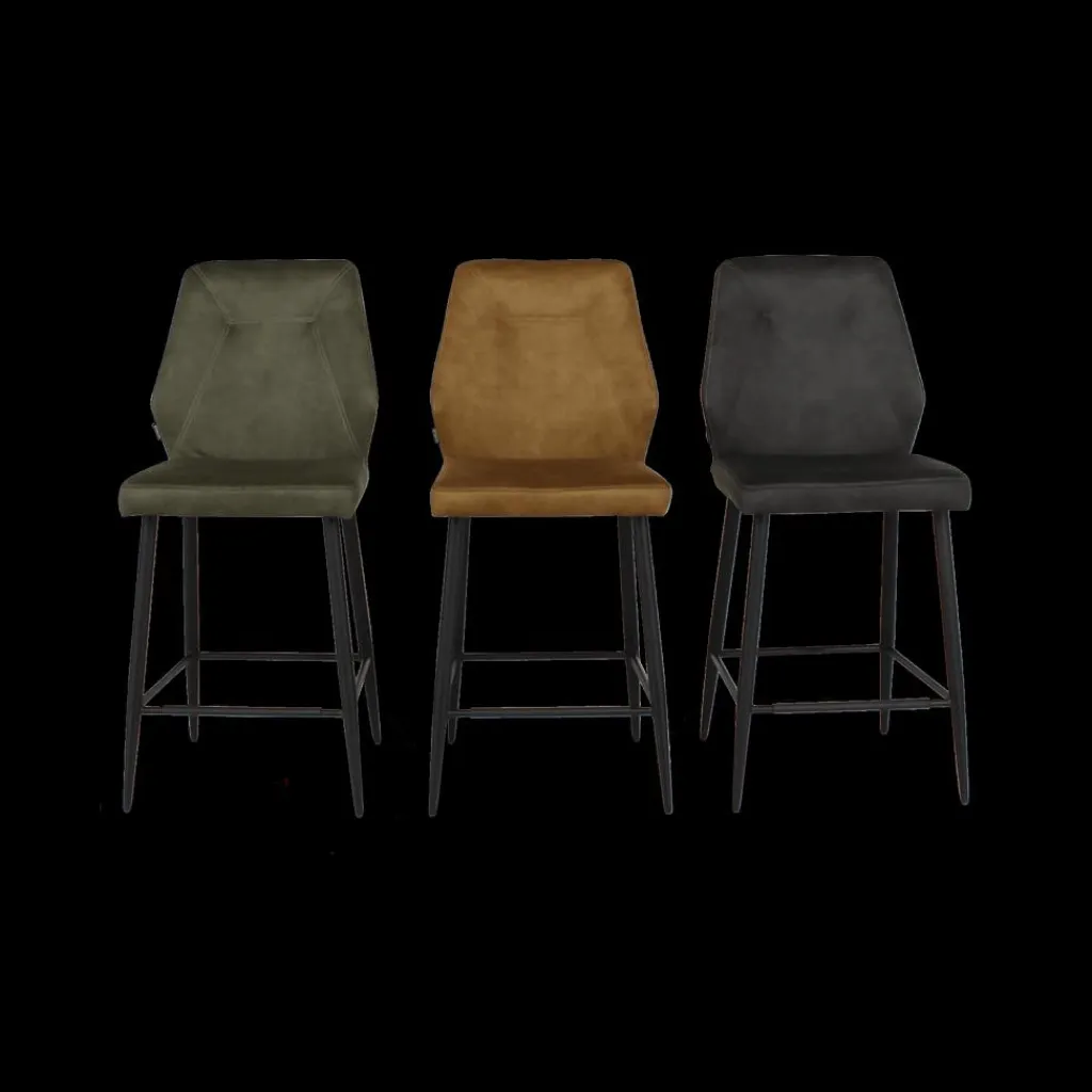 Ygo Barstoel SPENCER Cognac| Barkrukken