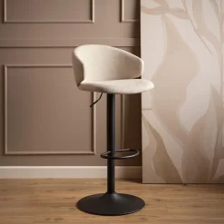 Ygo Barstoel STEPHIE Basel Beige ZH61| Barkrukken