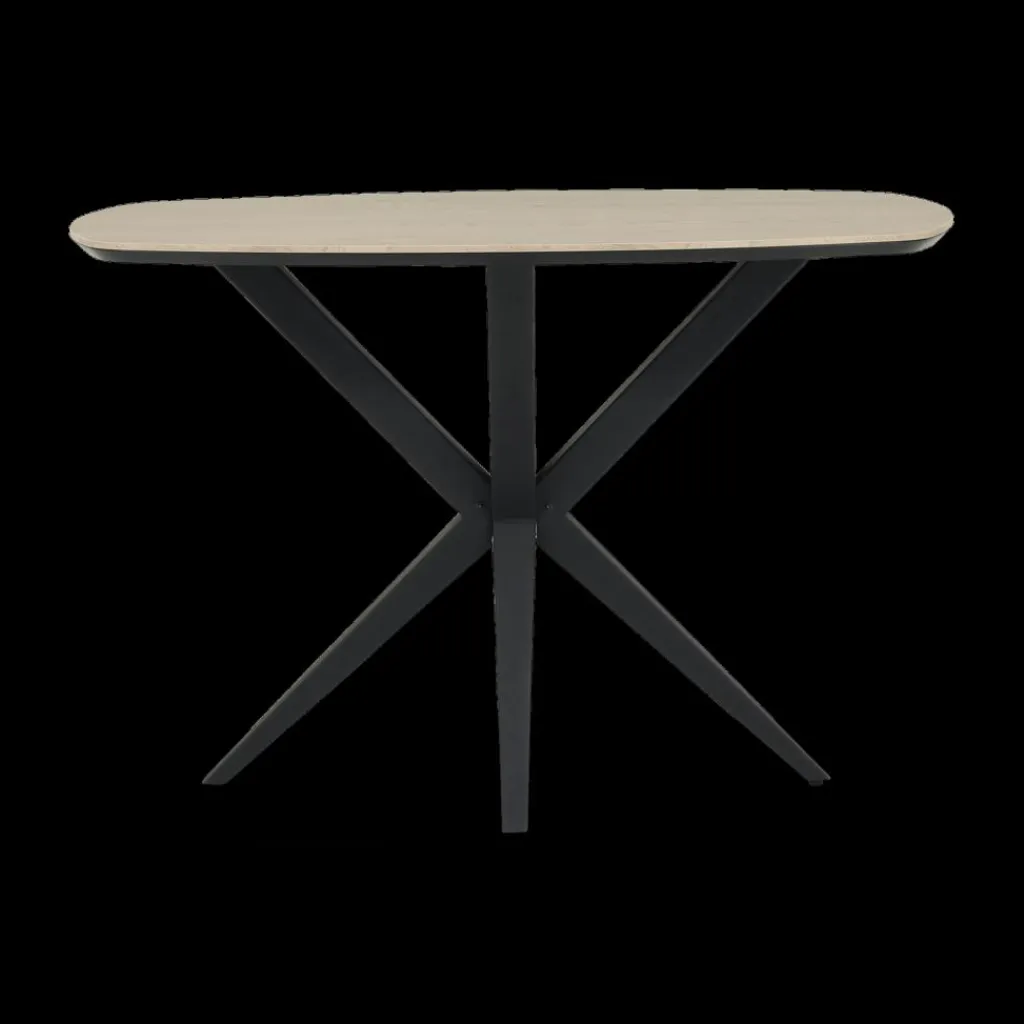 Ygo Bartafel BRANDON Misty Oak Deens Ovaal 138x80| Bartafels
