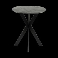 Ygo Bartafel ENRICO 140x80 Marmerlook Zwart| Bartafels