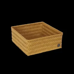 Ygo Basket FIT Square Ochre Yellow| Decoratieve Opbergers|Opbergen