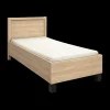 Ygo Bed BABETTE Eik 90x200| 1-Persoonsbedden