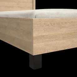 Ygo Bed BABETTE Eik 90x200| 1-Persoonsbedden