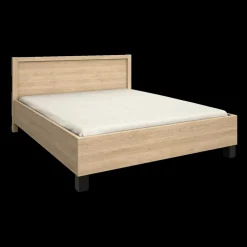 Ygo Bed BABETTE Eik 180x200| 2-Persoonsbedden|1-Persoonsbedden