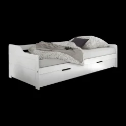 Ygo Bed DONALD 90x200 Met Bedlade Wit| Bedden