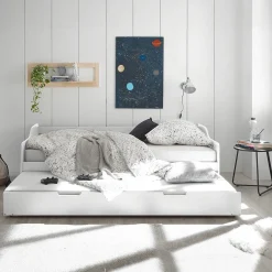 Ygo Bed DONALD 90x200 Met Bedlade Wit| Bedden