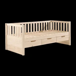 Ygo Bed MARGOT Milky Pine 90x200| Slaapkamer|Bedden