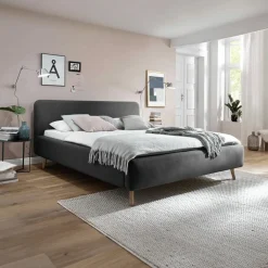Ygo Bedkader MATTI Aspen Antraciet 160x200| 2-Persoonsbedden