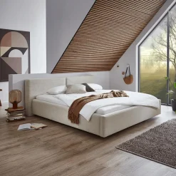 Ygo Bedkader NIKLAS Poso Beige 160x200| 2-Persoonsbedden
