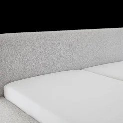 Ygo Bedkader ZEGER Lichtgrijs 160x200| 2-Persoonsbedden