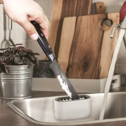 Ygo Bestekreiniger CLEANIO Hang M/Zuignap Ass.| Keukenaccessoires
