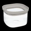 Ygo Bewaardoos HERIMIT 0.4L Glas/Sil. Greige| Bewaaraccessoires