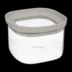 Ygo Bewaardoos HERIMIT 0.4L Glas/Sil. Greige| Bewaaraccessoires