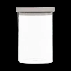 Ygo Bewaardoos HERIMIT 1L Glas/Sil. Greige| Bewaaraccessoires