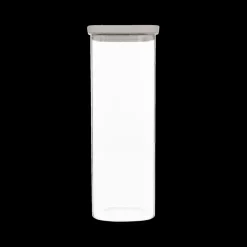 Ygo Bewaardoos HERIMIT 2L Glas/Sil. Greige| Bewaaraccessoires