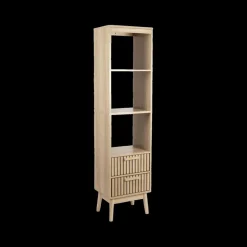 Ygo Bibliotheek CALUNA Naturel B40| Vitrinekasten|Boekenkasten