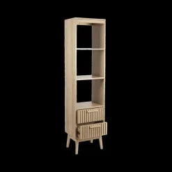 Ygo Bibliotheek CALUNA Naturel B40| Vitrinekasten|Boekenkasten