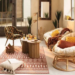 Ygo Bijzettafel Ø45 COLVAS Hout Naturel| Salontafels & Bijzettafels