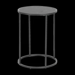 Ygo Bijzettafel BOKSKAP Ash Black| Salontafels & Bijzettafels