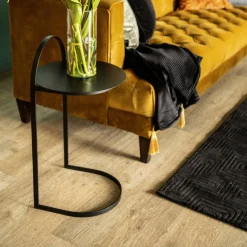 Ygo Bijzettafel BOY Ijzer/Zwart| Salontafels & Bijzettafels