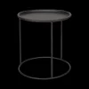 Ygo Bijzettafel FIG Ø40 Zwart| Salontafels & Bijzettafels