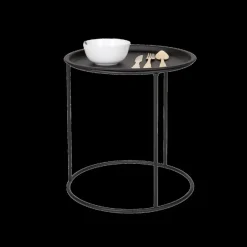 Ygo Bijzettafel FIG Ø40 Zwart| Salontafels & Bijzettafels