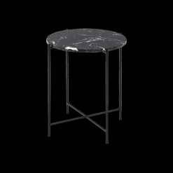 Ygo Bijzettafel FREJA Black Art. Marble Stone| Salontafels & Bijzettafels