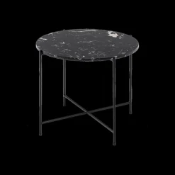 Ygo Bijzettafel FREJA Black Art. Marble Stone| Salontafels & Bijzettafels