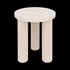 Ygo Bijzettafel MOSSON Beige Ø40| Salontafels & Bijzettafels