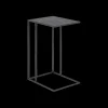 Ygo Bijzettafel RADDEL Mel. Marble/Metal Black| Salontafels & Bijzettafels
