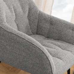 Ygo Bijzetzetel BJORK Monza Grey| Fauteuils