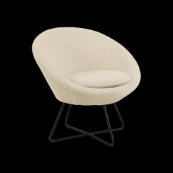 Ygo Bijzetzetel MEDIO Orson Cream Beige| Fauteuils