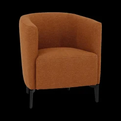 Ygo Bijzetzetel SOLARO Terracotta| Fauteuils
