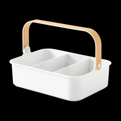 Ygo Bin/Organiser BELLWOOD Wit/Nat. XL| Badkameropbergers