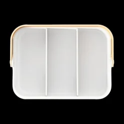 Ygo Bin/Organiser BELLWOOD Wit/Nat. XL| Badkameropbergers