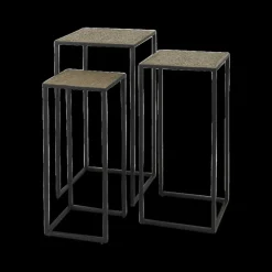 Ygo Bloemenzuil FEBE Set van 3| Salontafels & Bijzettafels