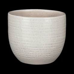 Ygo Bloempot CARRIE Rnd L.Grijs L| Woondecoratie