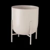 Ygo Bloempot KILANA Creme M| Woondecoratie