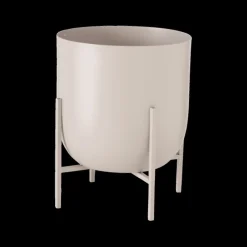Ygo Bloempot KILANA Creme M| Woondecoratie