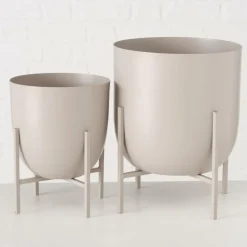 Ygo Bloempot KILANA Creme S| Woondecoratie