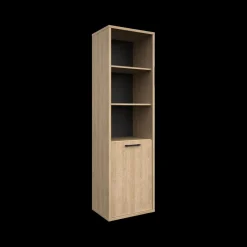 Ygo Boekenkast BABETTE Eik B60| Bureau- En Boekenkasten