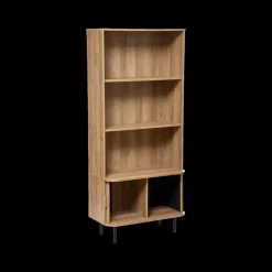 Ygo Boekenkast COLVAS Hout Naturel B80| Bergkasten