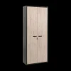 Ygo Boekenkast h216 UPGRADE Zwart/Kastanje| Bureau- En Boekenkasten