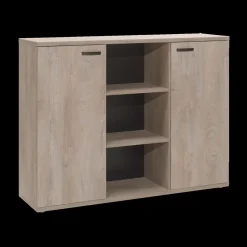 Ygo Boekenkast SHIFT Humus eik| Bureau- En Boekenkasten