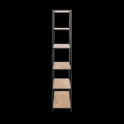 Ygo Boekenrek BOKSKAP Wild Oak Assymetrisch B114| Vitrinekasten|Boekenkasten