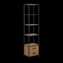 Ygo Boekenrek BOKSKAP Wild Oak B42| Vitrinekasten|Boekenkasten